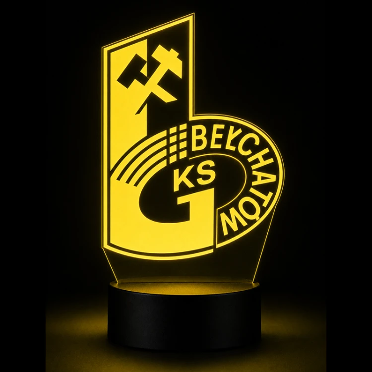 Lampka klubowa Bełchatów – prezent dla kibica.
