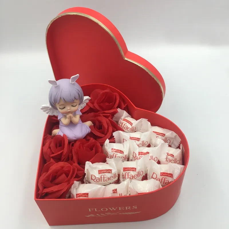 Prezent dla dziewczyny - flower box jesteś moim aniołem