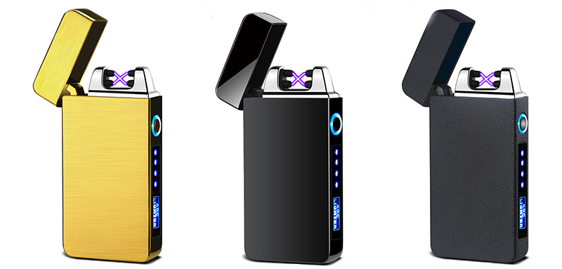 Zapalniczka Plazmowa Złota HQ Elektryczna Dotykowa USB